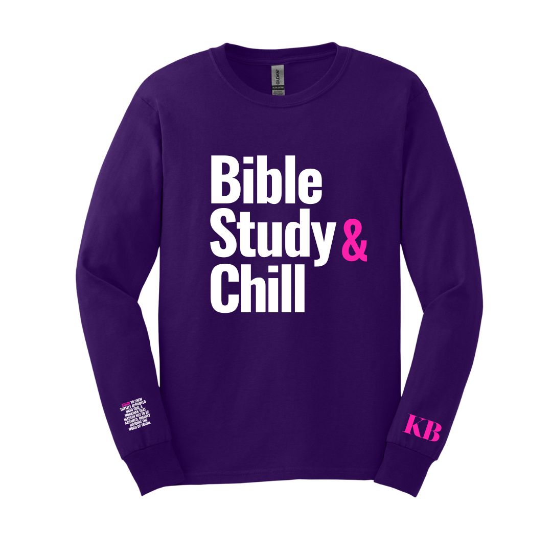 Bible Study & Chill - Longsleeve Tee