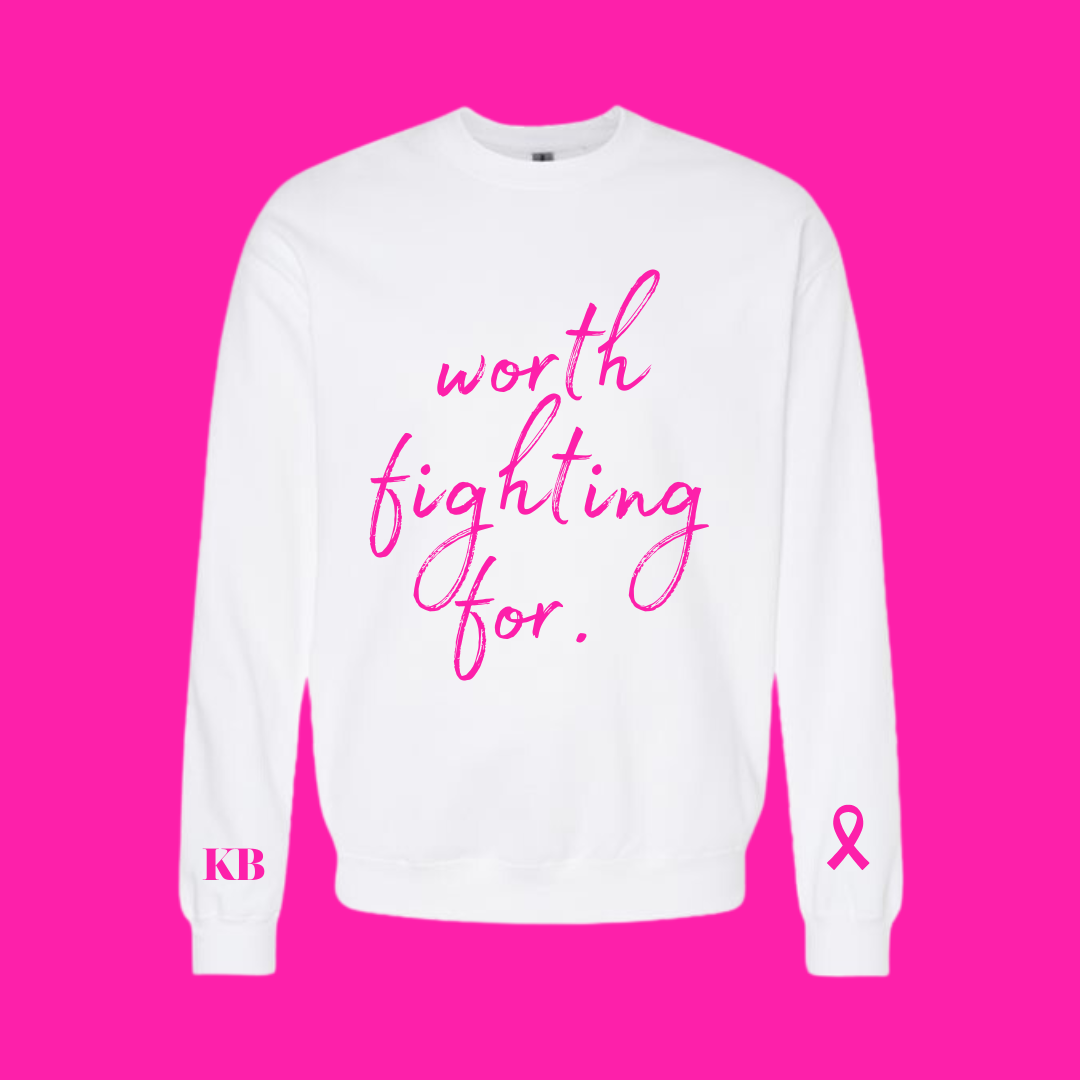 Worth Fighting For Longsleeve T-shirt - PINK