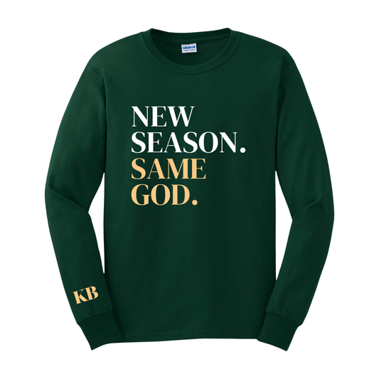 New Season. Same God. Longsleeve Tee