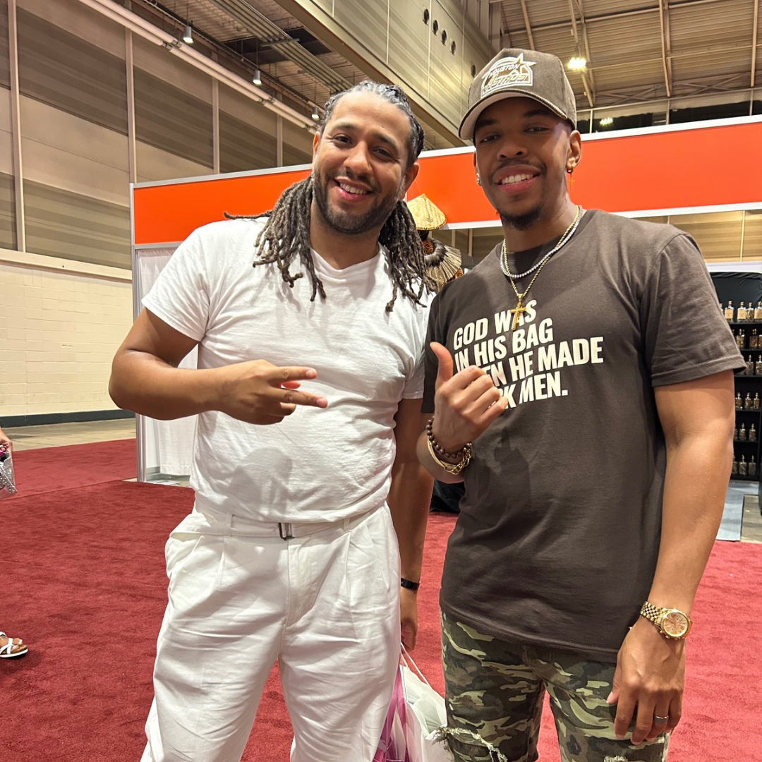 God Was In His Bag When He Made Black Men T-shirt