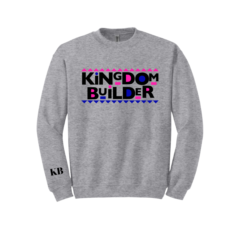 (NEW) The Culture Sweatshirt Pink/Blue – KB Christian Apparel