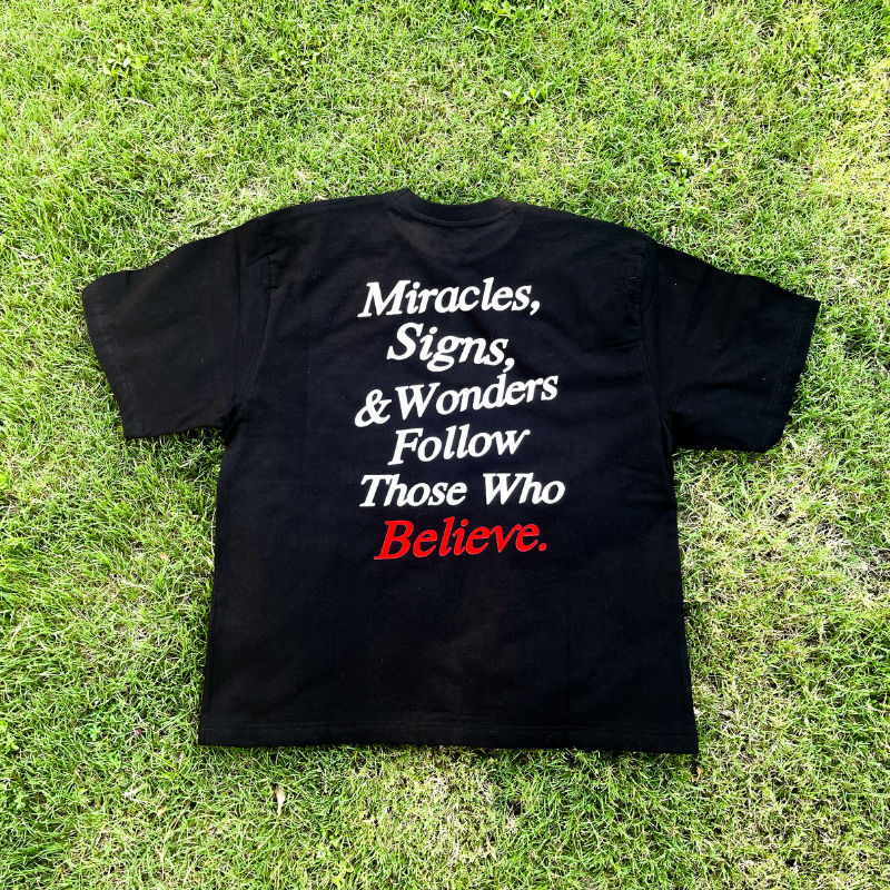 Believe God - Men's Oversized Tee