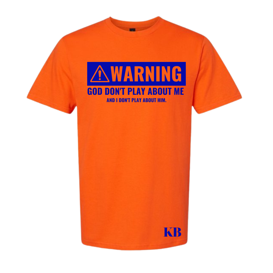 WARNING: God Don't Play About Me - SUMMER COLLECTION