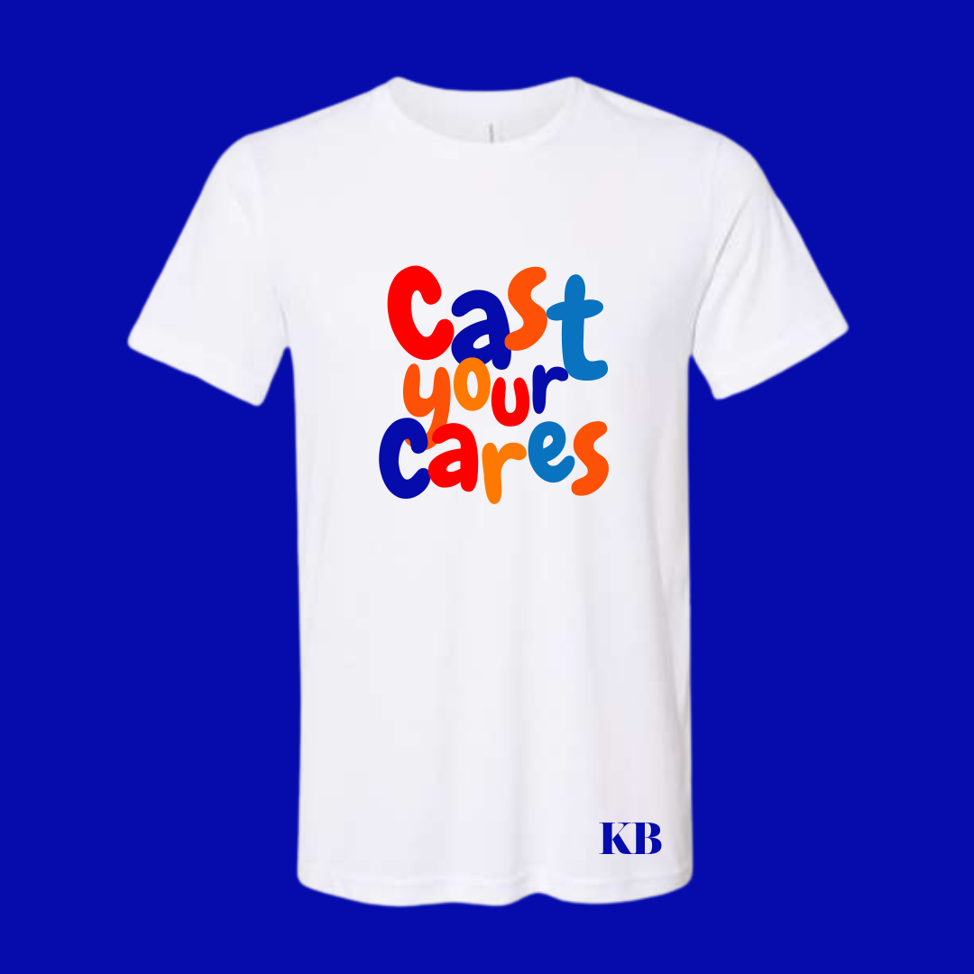Cast Your Cares – KB Christian Apparel