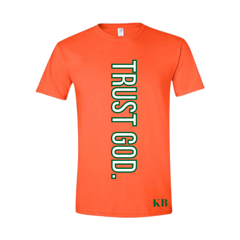 Trust God - Bold Letters (Colors)