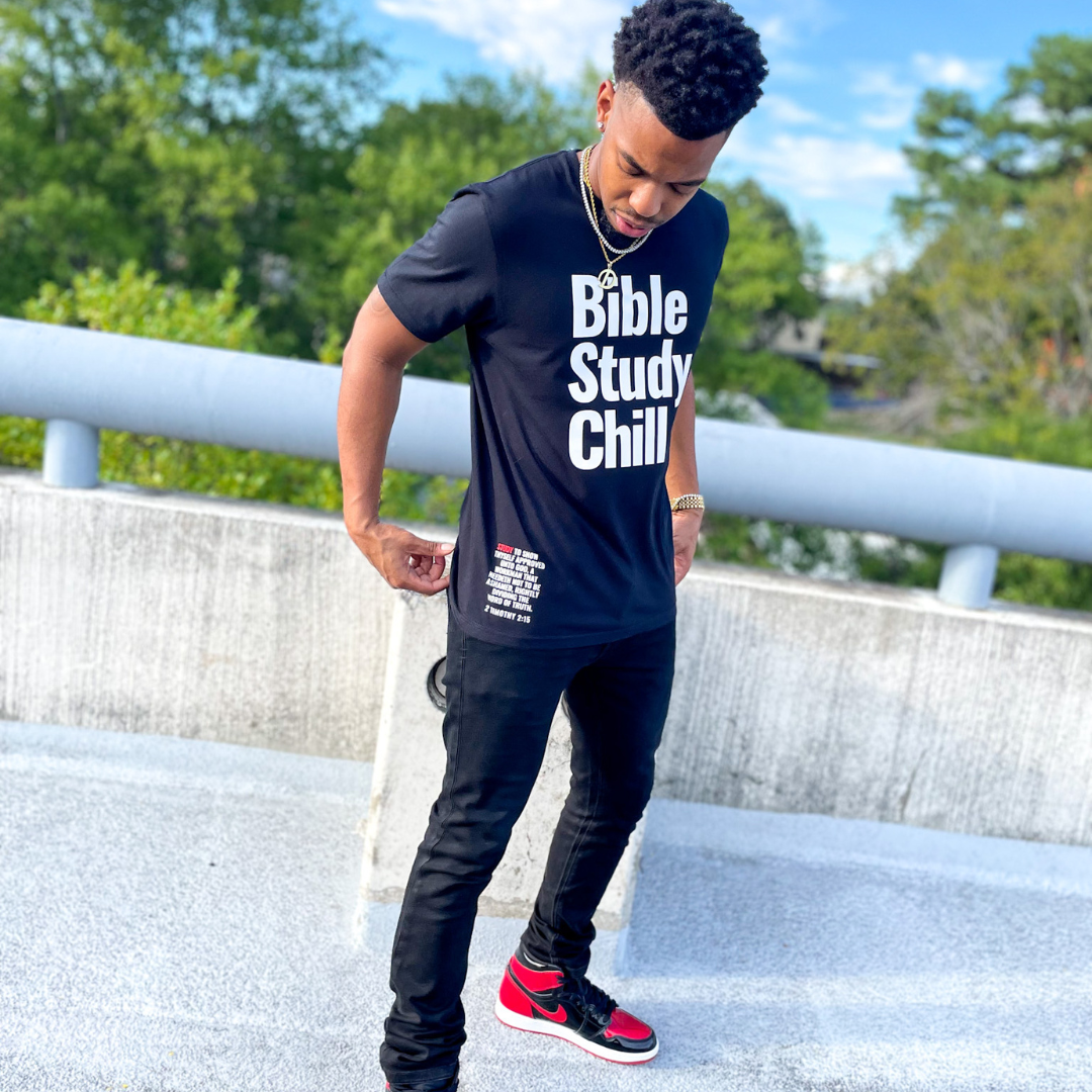 Bible Study And Chill T shirt KB Christian Apparel
